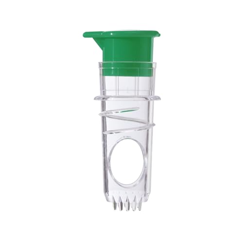 FUSAYUKI Green Manual Citrus Juicer with Filter and Spout, Screw-Top Hand Press for Lemon Orange...