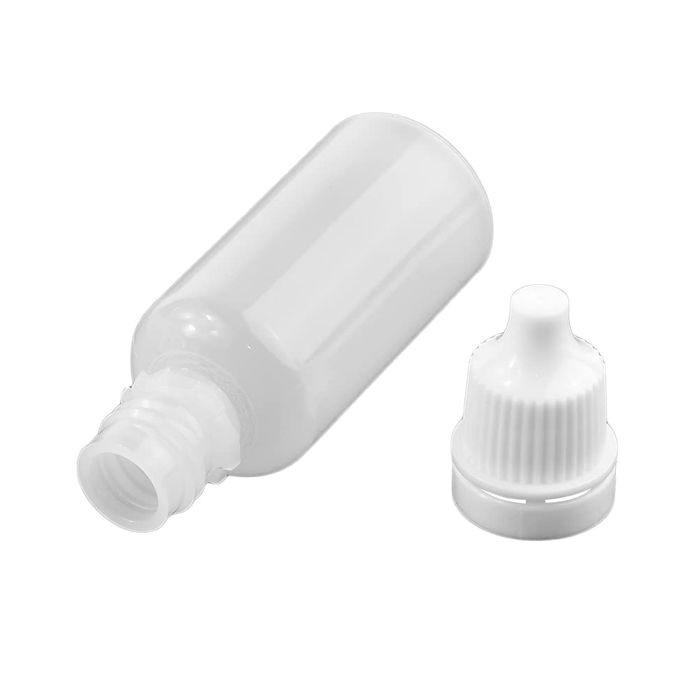 SPORTARC 100 botellas cuentagotas exprimibles de 15 ml, botellas vacías de plástico exprimibles para líquidos, botellas recargables
