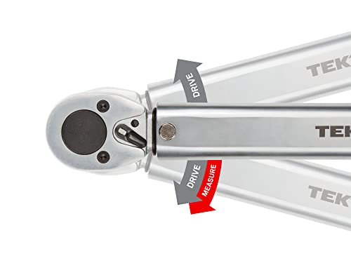 Image of TEKTON 24340 1 /2-Inch Drive Click Torque Wrench (25-250 ft.-lb. /33.9-338.9 Nm)