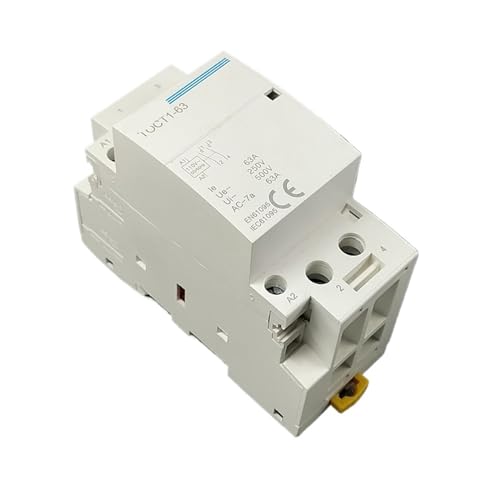 Contacteur modulaire AC 2P 63A 110V bobine 230V TOCT1 rail Din 1NO 1NC