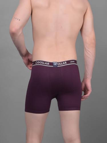 Image of Dollar Lehar Mens Combed Cotton Trunk - Actual Colour May Vary