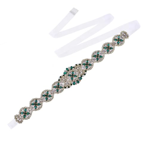 Bridal Wedding Dress Belt For Women Handmade Luxury Sash Belt Accessories Daily Party Gown Rhinestone Belt