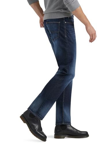 Image of Lee Men's Straight Fit Cotton Jeans