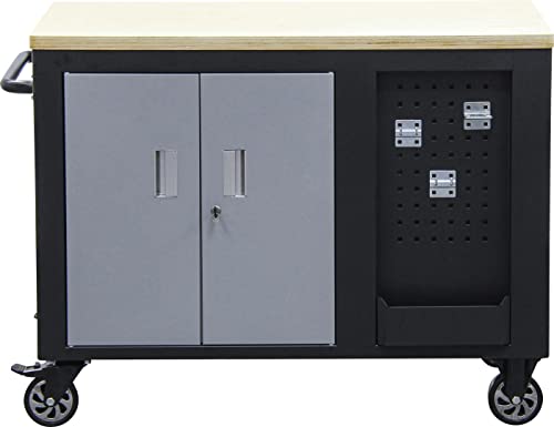 BGS 4199 | Werkstattwagen | 2 x 5 Schubladen | 1 Schrank | leer | abschließbar | massives Metall – Bild 8