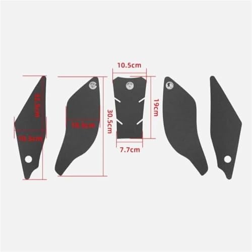 Pegatinas tanque combustible YAMAHA R1 2020-2022 almohadilla lateral 2
