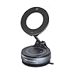 Yiernuo Magnetic Car Mount,Ultra Magnetic 360 Degree Rotation Dashboard Car Phone Holder,Car Accessories for iPhone,Gifts for Men/Women,Vacuum Suction Cup Phone Mount Fit for All Smartphones,Black