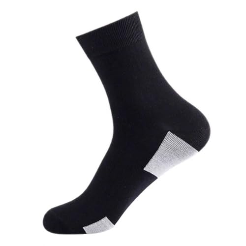 Grounding Socks,Grounding Straps,Conductive Silver Fiber Crew Socks for Women Men,Connected Socks for Grounding Mat