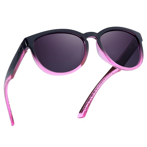 Myiaur Polarisierte Sonnenbrille UV-Schutz für Damen, Trendy um Design für Fahren Sport
