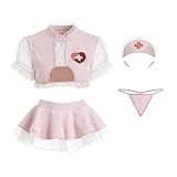 Costume da infermiera sexy da donna per cosplay (abbigliamento da lavoro)