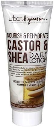 Urban Hydration Castor & Shea Daily Face Lotion 18CS-DM White 4 Ounce