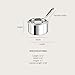 All-Clad D3 3-Ply Stainless Steel Sauce Pan with Lid 1.5 Quart, Induction Oven Broiler Safe 600F, Multipurpose, Compatible w/ All Cooktops, For Restaurant or Home Kitchen, Pots & Pans, Cookware Silver