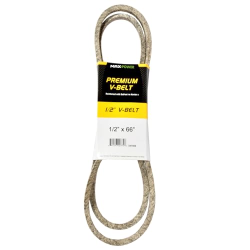 Maxpower 347509 Premium Belt Reinforced with Kevlar Fiber Cords, ...