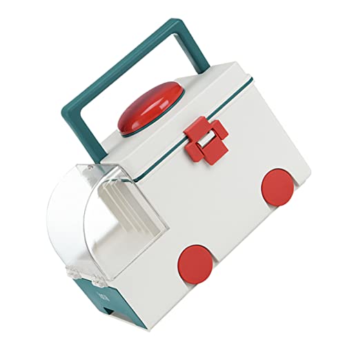 Organiseur de porte-clés nomade et étui de rangement compact vert pour vos trajets