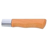 Alipis Ergonomischer Holzmessergriff Ersatz für Schneidwerkzeuge Rutschfest und Komfortabel mit Robustem Holzmaterial für Küchenmesser und Vielseitige Schneideaufgaben