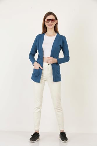 Image of Women's Cotton Pocket Shrug