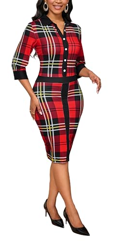 Print Dress for Women Trendy Africa Dresses Elegance Church Dress Office Work Bodycon Dress Casual Business Outfits2