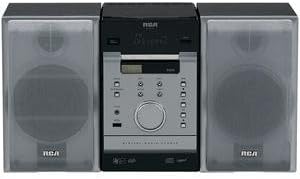 RCA RS2054 100 Watts Rip & Go Bookshelf Audio System with MP3 Player