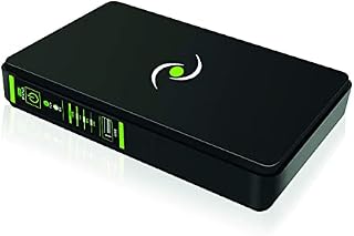Tecnoware ERA PLUS DC 5VDC/9VDC/12VDC Mini UPS  UPS with 8800mAh PowerBank, protection of WIFI, Modem/Router, VOIP, Cameras - POE Function 24VDC/48VDC  Power 25W, Autonomy up to 240 minutes