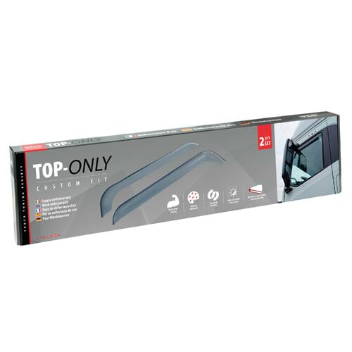 Juego de 2 deflectores de viento adecuados para Scania Serie 7 NG R/S/G/P/L/XT a partir de 2016 de acrílico