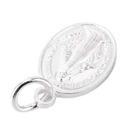 Médaille Miraculeuse, Médaille Universelle de la Vierge Marie en Argent Sterling 925 pour Femme
