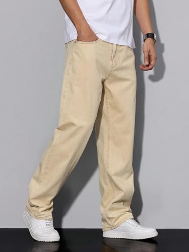 Image of KOTTY Men's Regular Fit Denim Jeans - Comfortable, Stylish Casual Pants for Street Wear