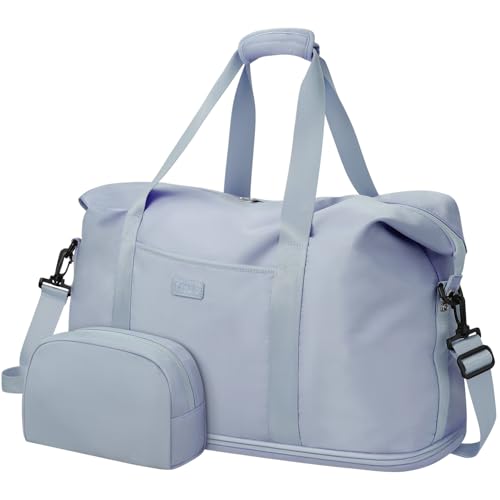 Image of Expandable Travel Duffle Bags Weekender Overnight Bags for Women Men Hospital Bag for Women Labor Delivery with Toiletry Bag Waterproof