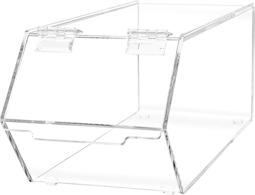 Marketing Holders Acrylic Display Bin Stackable 5