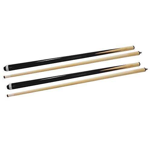 T&R sports 48" Hardwood Bumper/Billiard/Pool House Cue Stick - Set of 2 2-Piece