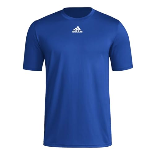 Amazon.com: adidas Mens SS Pregame Bos Tee Royal LG : Clothing
