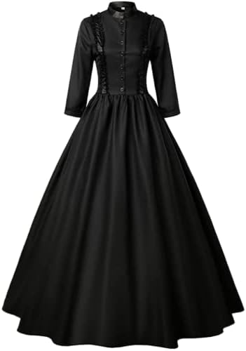 Victoriaanse koninginnenjurk voor vrouwen, vintage court maskerade jurk