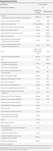 Now Foods: Adam Superior Men's Multiple Vitamin, 90 Vcaps Pack Of 2 #TOP1