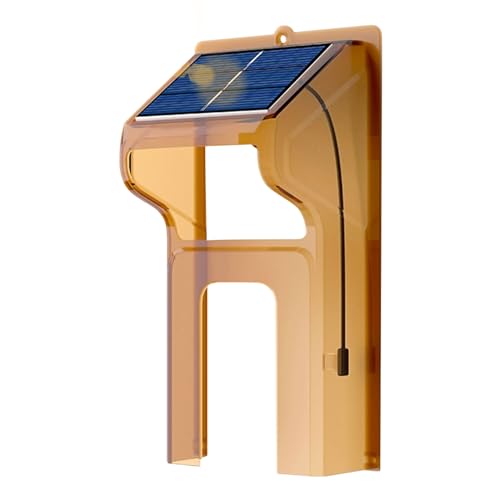 Protector de timbre de puerta – Funda universal impermeable para timbre, resistente a los arañazos, marco resistente a la pared, elegante cubierta exterior moderna de