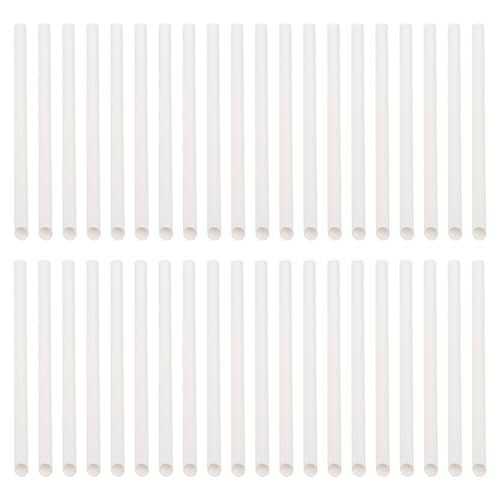 100 pitillos de papel desechables HOMSFOU 20 cm miniatura 1