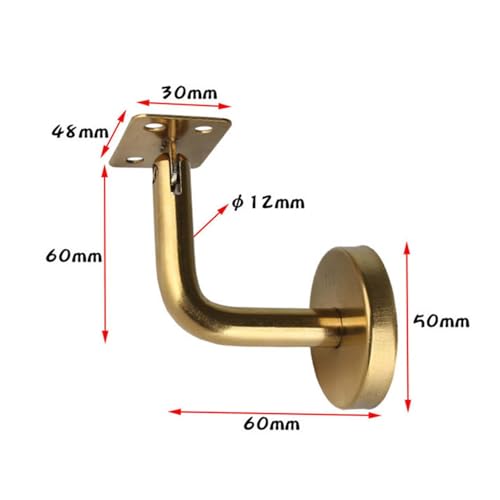 Support de rampe escalier inox solide plaque de support plate - 8