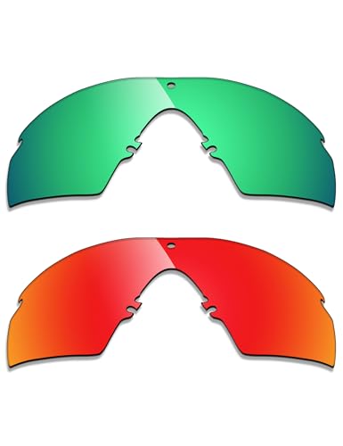 Image of Alphax Polarized Replacement Lenses for Oakley Si M Frame 2.0 Sunglasses | Glare Reduction | Precision Cutting