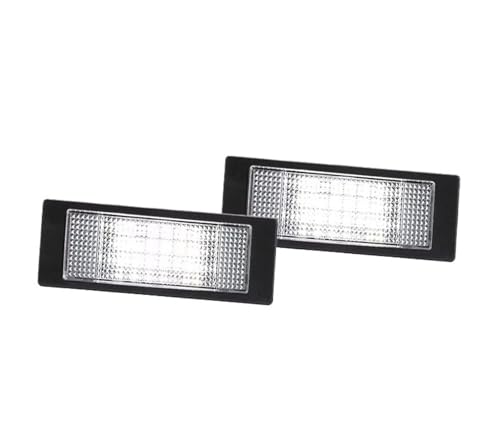 Luz matrícula LED para Mini Cooper R55 R60 R61 blanca de 12V e impermeable