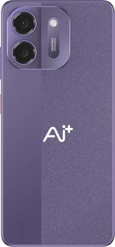Image of AI+ Pulse 2, 6.745 inch HD+ Display, 4GB RAM, 64GB Storage, Android 16, Unisoc T7250 Octa Core, 50MP Camera, 6000mAh Battery (Purple)