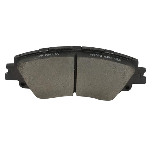 Image of cciyu D2076 D1879 Brake Pads w /Hardware Front Rear Disc Brake Pad Set