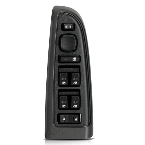 15883323 Front Driver Side Master Power Window Switch&Bezel for 2003-2007 Chevy GMC Cadillac Models - Avalanche Silverado Suburban Tahoe Escalade Sierra Yukon -DWS-220