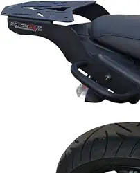 Bagageiro/Suporte Coyote Preto Fazer 250 2018 em Diante