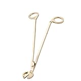 Lucklybestseller Candle Wick Trimmer, Candle Snuffer Long Handle, Polished Stainless Steel Wick Clipper Cutter, Scissors, Candle Accessory Set