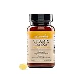 NatureWise Vitamin D3 2000IU + K2 (MK7) 100mcg with Organic Extra Virgin Coconut Oil - Supports Calcium Absorption, Bone & Immune Health - Non-GMO, Soy & Gluten-Free - 30 Softgels[30-Day Supply]