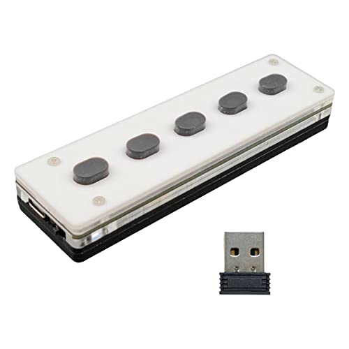 Clavier de jeu programmable sans fil : optimisez vos macros sur 5 touches double mode USB - 4