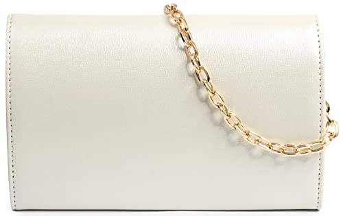 Image of Clutch Purse Evening Bag for Women，Envelope Handbag With Detachable Chain | With Detachable Chain