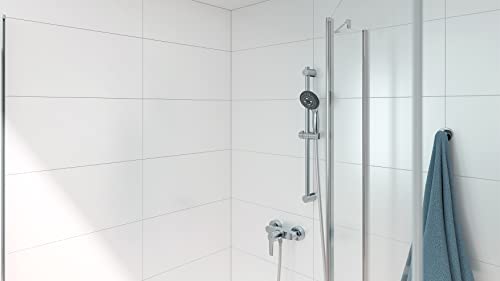 Miniatura 6 de Grohe Start Quickfix, Grifo De Ducha Monomando Montaje En Pared Y Salida Inferior, Menor Consumo De Agua, Instalación Con Quickspanner Incluída , Cromo, 24208002