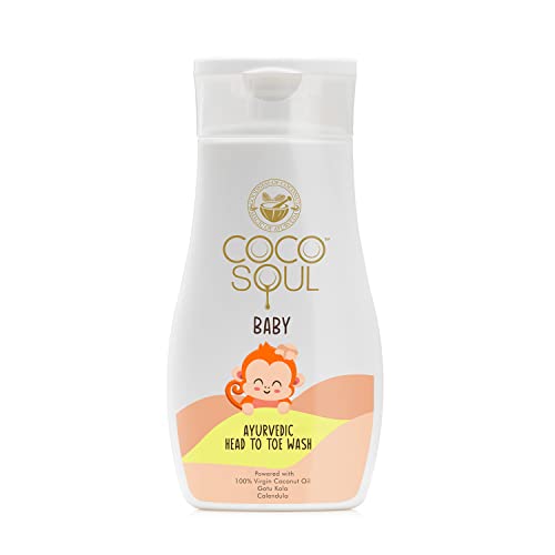 Coco Soul Baby Ayurvedic Head to Toe Wash - From the Makers of Parachute Advansed 200ml