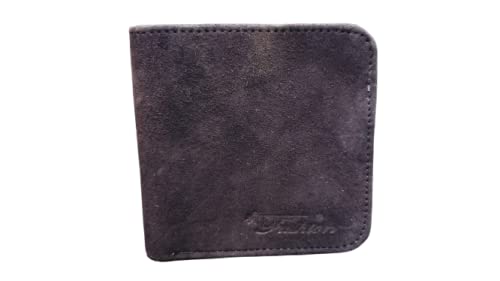 Shree FashionMen Leather Wallet (Genuine Leather, Black)