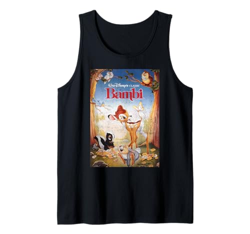 Débardeur Disney Bambi Friendships imprimé pour femme en coton léger