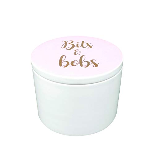 Candlelight - Bandeja para Abalorios, Color Rosa y Oro Rosa, 14 cm