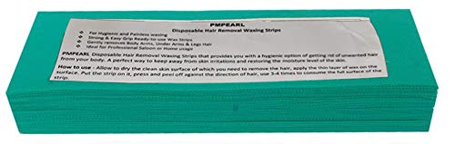 PMPEARL Hair Removal Waxing Strips-70 pcs - Color Green